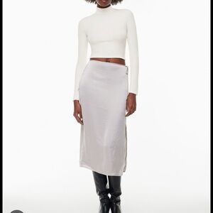 Aritzia Elixir skirt ashen